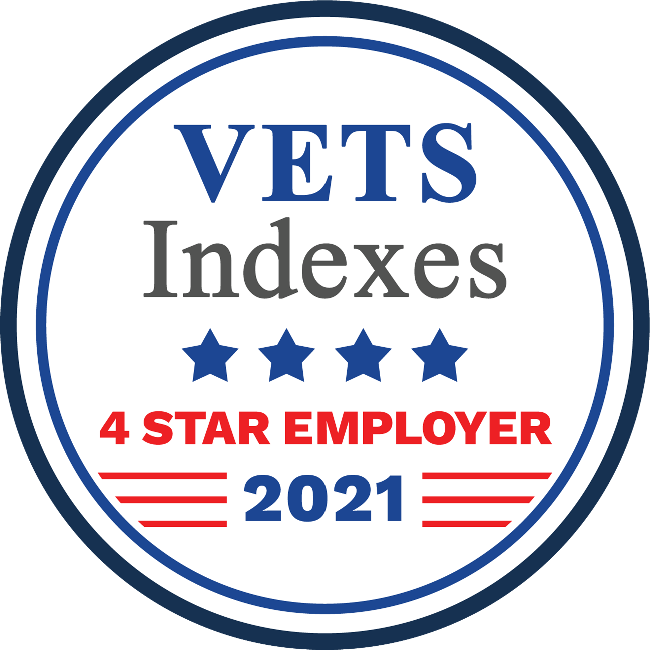 VETS Indexes | 4 Star Employer | 2021